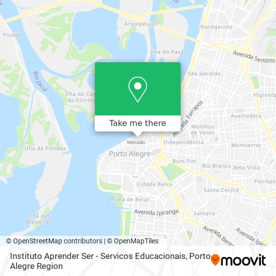 Instituto Aprender Ser - Servicos Educacionais map
