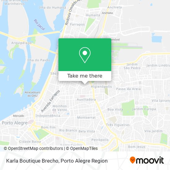 Karla Boutique Brecho map