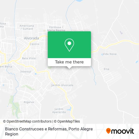 Bianco Construcoes e Reformas map