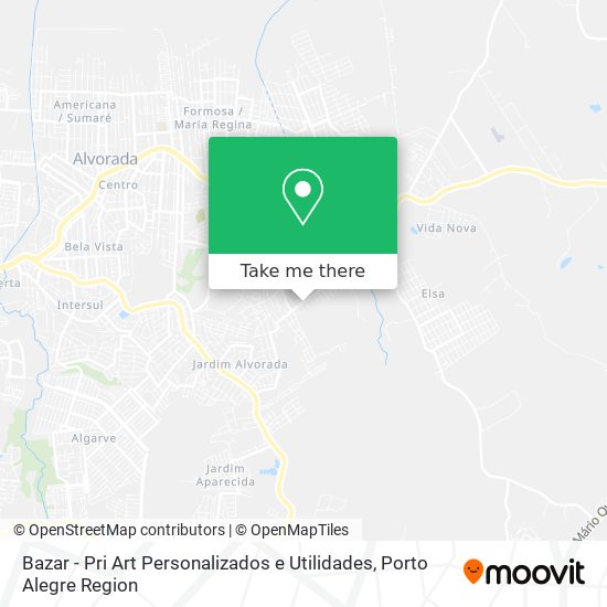 Mapa Bazar - Pri Art Personalizados e Utilidades