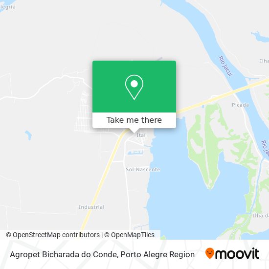 Agropet Bicharada do Conde map