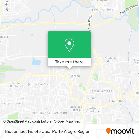 Bioconnect Fisioterapia map