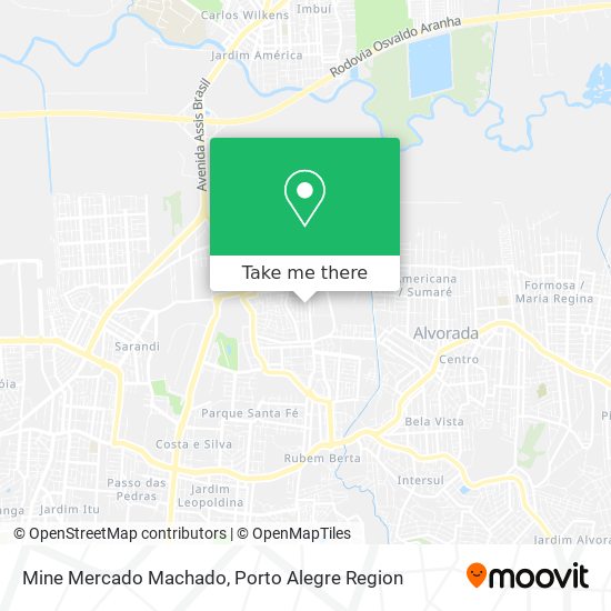 Mine Mercado Machado map
