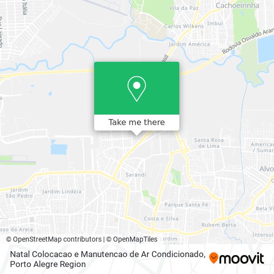 Natal Colocacao e Manutencao de Ar Condicionado map