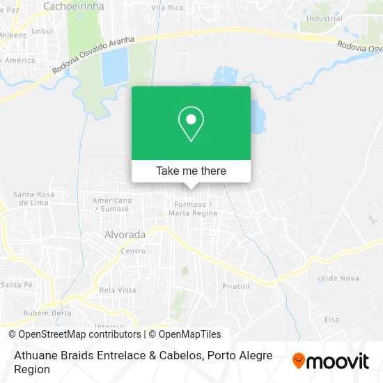 Athuane Braids Entrelace & Cabelos map