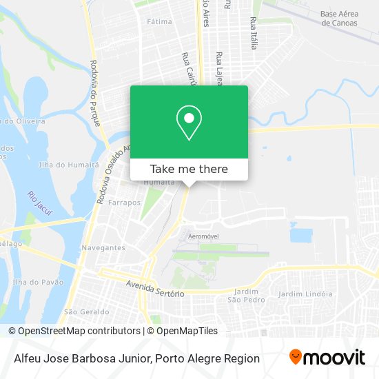 Alfeu Jose Barbosa Junior map