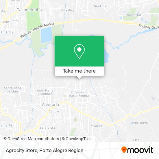 Agrocity Store map