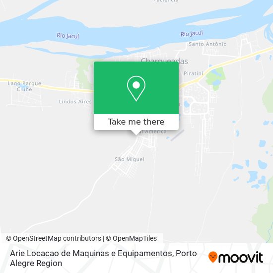 Arie Locacao de Maquinas e Equipamentos map