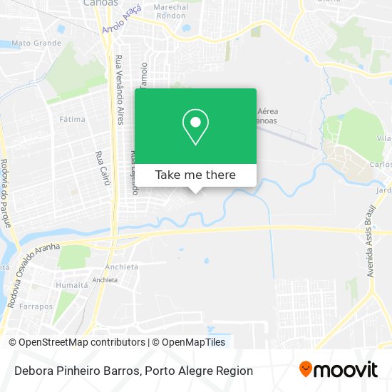 Debora Pinheiro Barros map