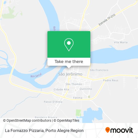 La Fornazzo Pizzaria map