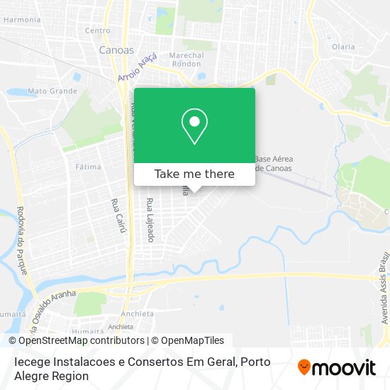 Iecege Instalacoes e Consertos Em Geral map