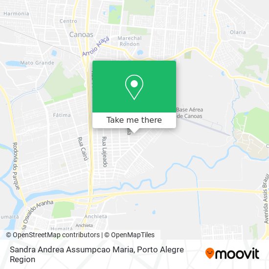 Sandra Andrea Assumpcao Maria map