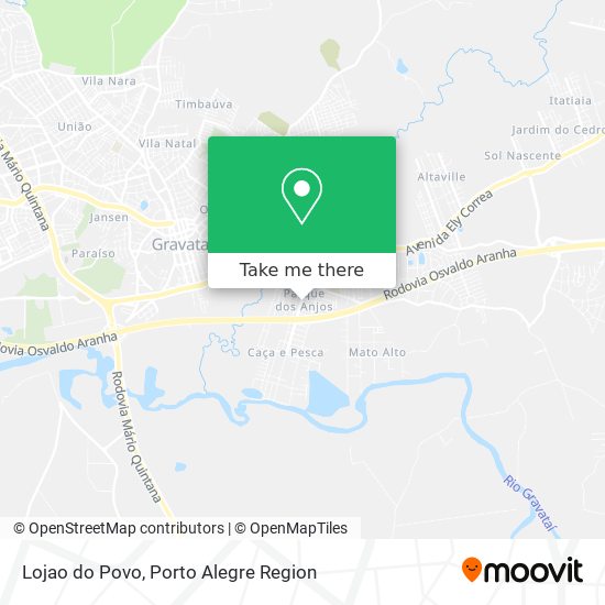 Lojao do Povo map