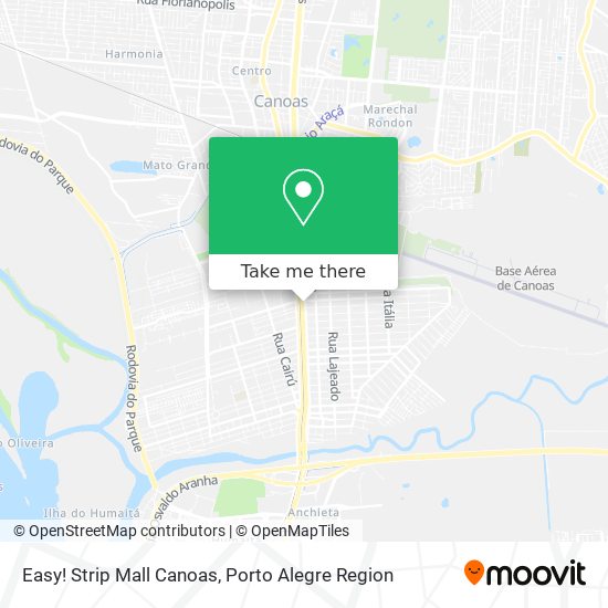 Easy! Strip Mall Canoas map