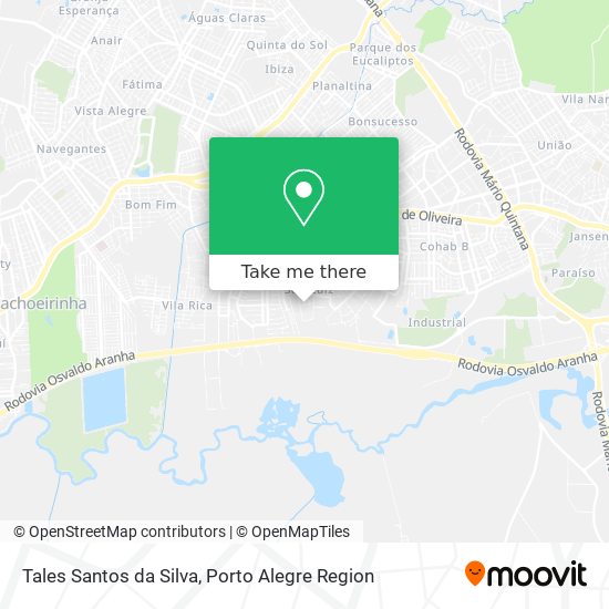 Mapa Tales Santos da Silva