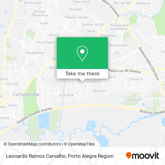 Leonardo Ramos Carvalho map
