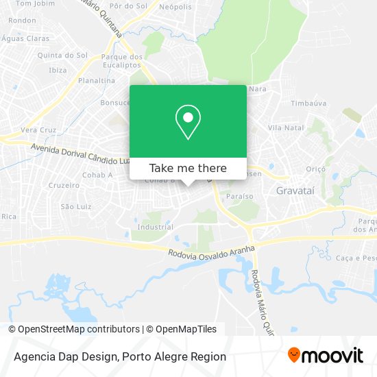 Agencia Dap Design map