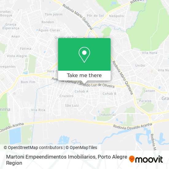 Martoni Empeendimentos Imobiliarios map