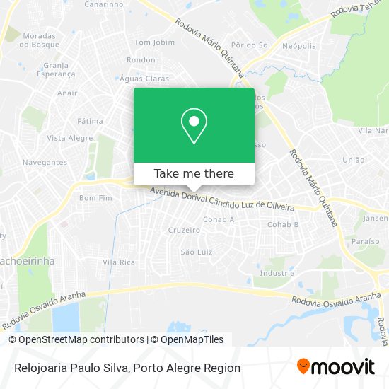 Mapa Relojoaria Paulo Silva