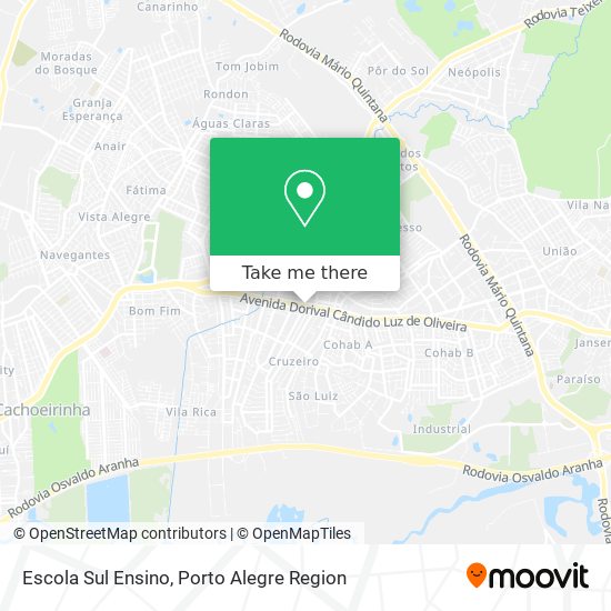 Escola Sul Ensino map