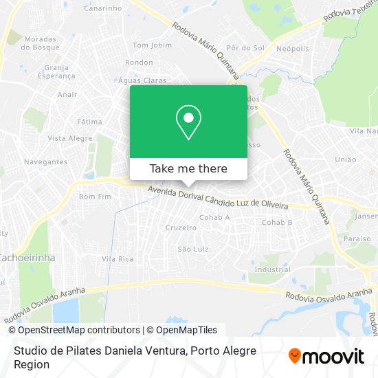 Studio de Pilates Daniela Ventura map