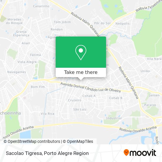 Sacolao Tigresa map