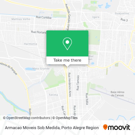 Mapa Armacao Moveis Sob Medida