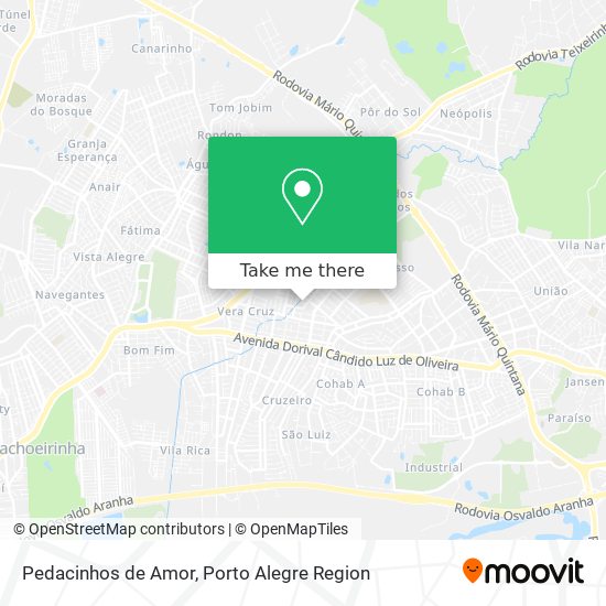 Mapa Pedacinhos de Amor