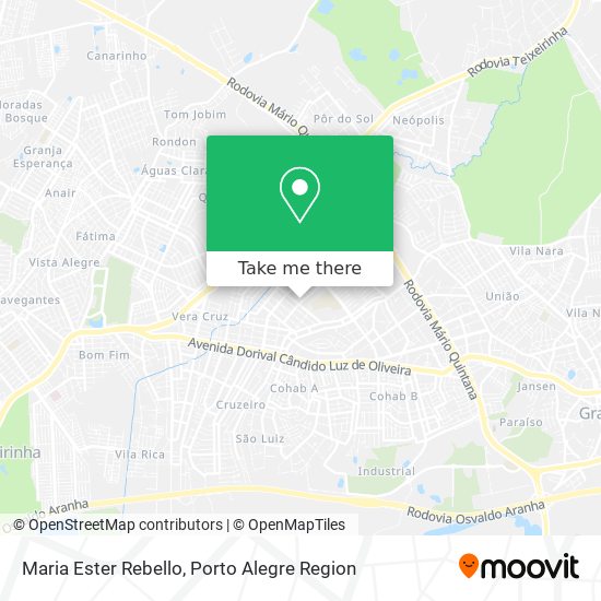 Maria Ester Rebello map