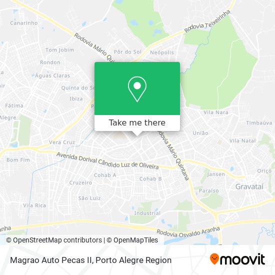 Mapa Magrao Auto Pecas II