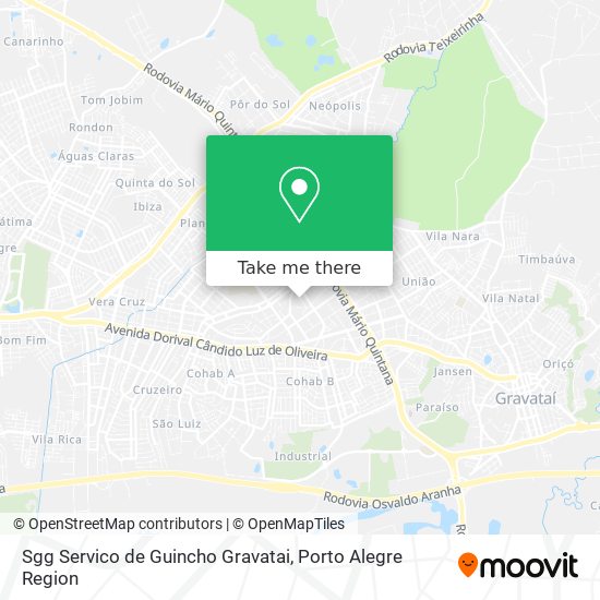 Sgg Servico de Guincho Gravatai map