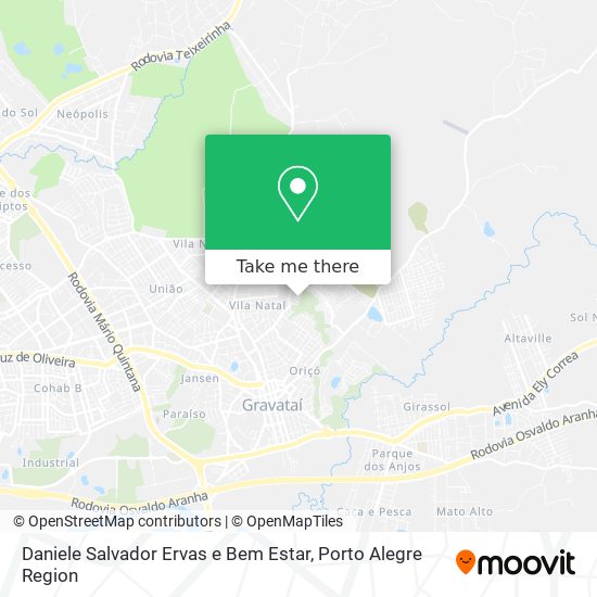 Daniele Salvador Ervas e Bem Estar map