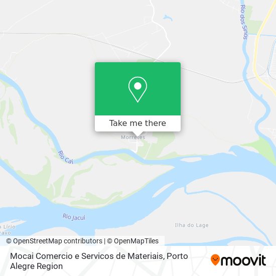 Mocai Comercio e Servicos de Materiais map