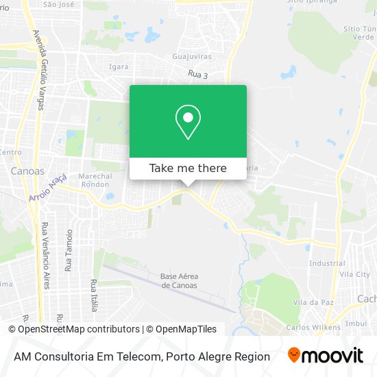 Mapa AM Consultoria Em Telecom