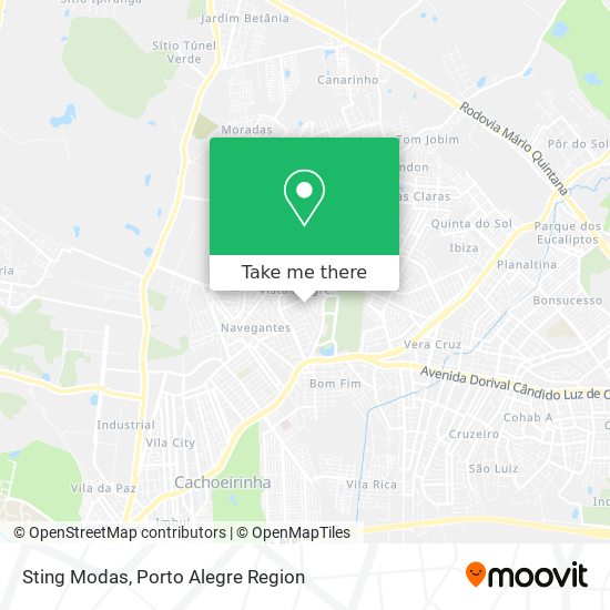 Sting Modas map