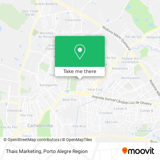 Thais Marketing map
