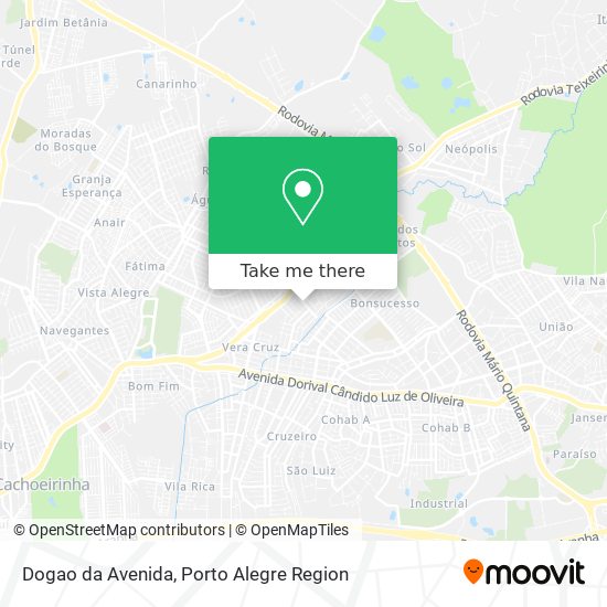 Dogao da Avenida map