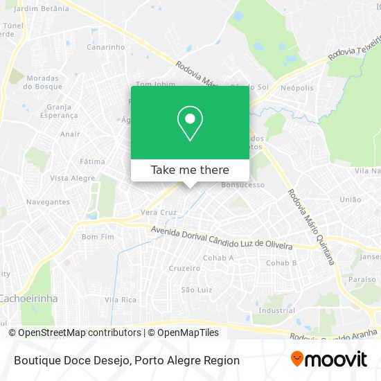 Boutique Doce Desejo map