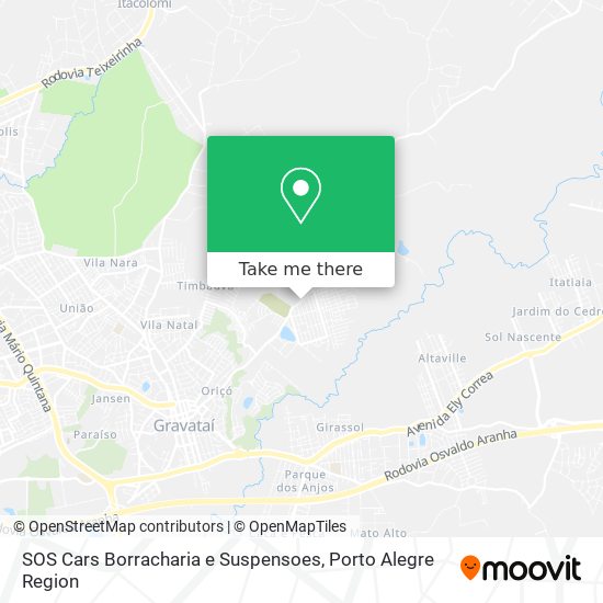 SOS Cars Borracharia e Suspensoes map