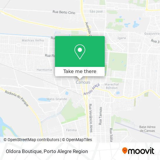 Oldora Boutique map