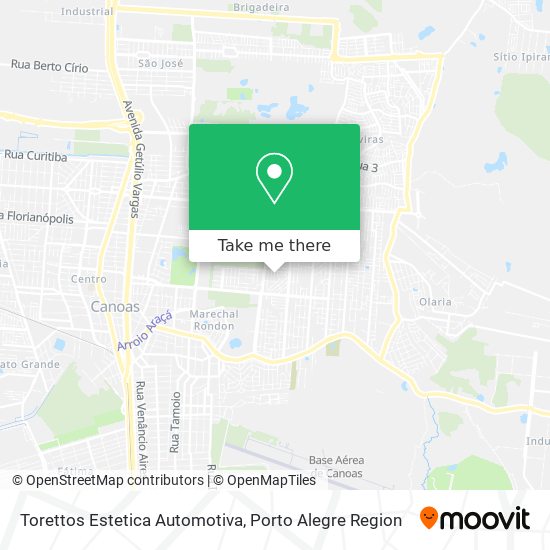 Torettos Estetica Automotiva map