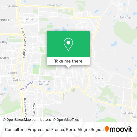 Consultoria Empresarial Franca map