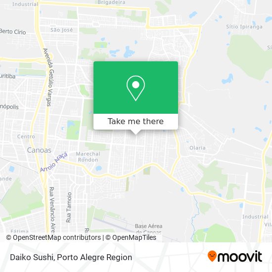 Daiko Sushi map