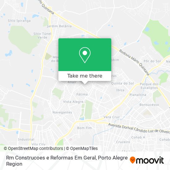 Mapa Rm Construcoes e Reformas Em Geral