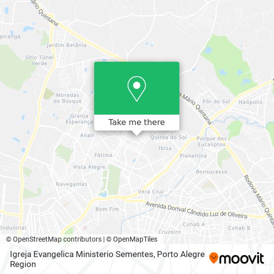 Igreja Evangelica Ministerio Sementes map