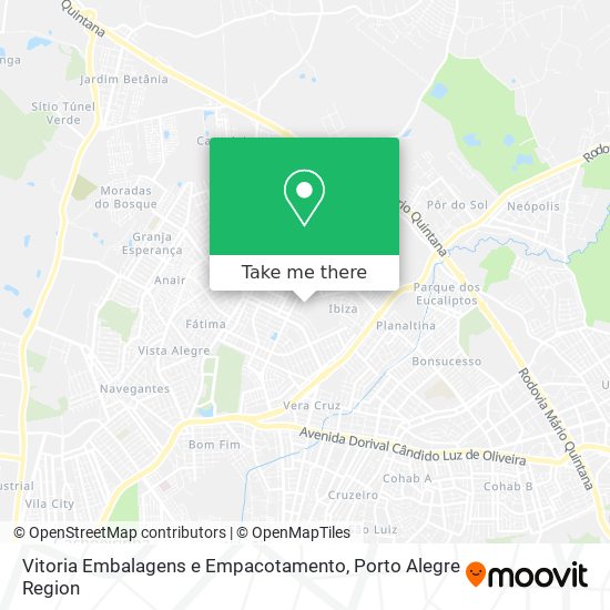 Vitoria Embalagens e Empacotamento map