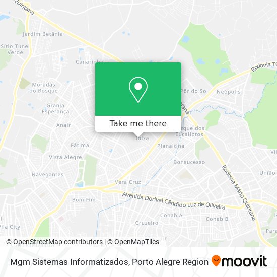 Mgm Sistemas Informatizados map