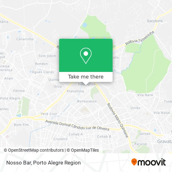 Mapa Nosso Bar