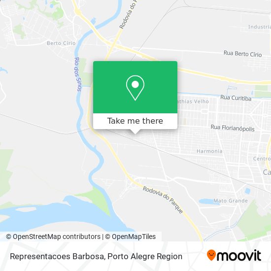 Representacoes Barbosa map