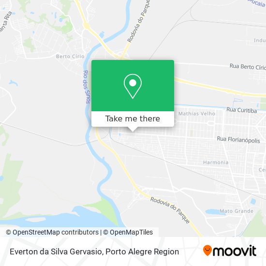 Mapa Everton da Silva Gervasio